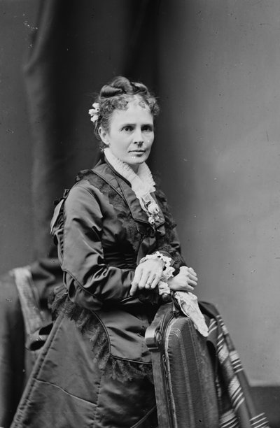 Mrs. James Garfield, 1870-80 by American Photographer